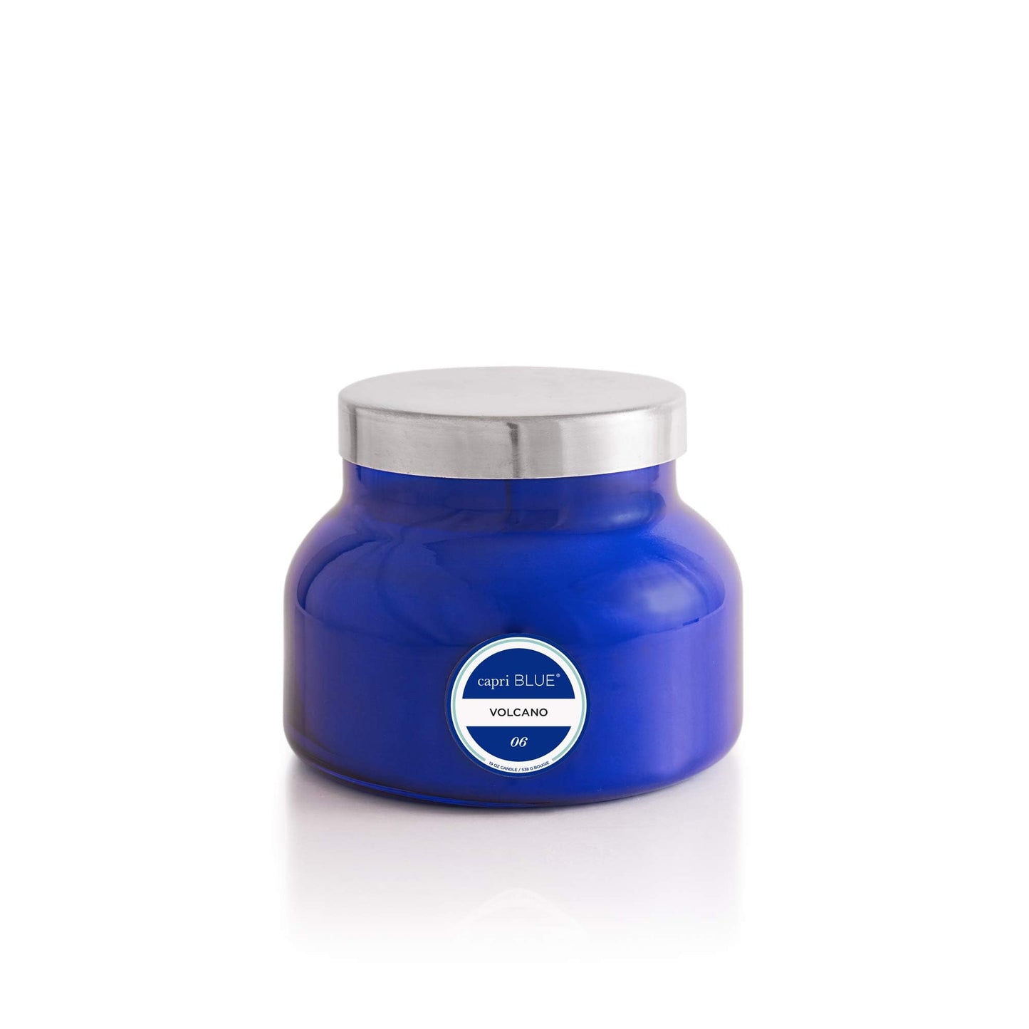 Capri Blue Volcano Scented Candles - Luxury Glass Jar Candles for Home Scented with Tropical Fruit & Sugared Citrus - Soy Wax Blend - Capri Blue Volcano - Blue Color (19 oz)