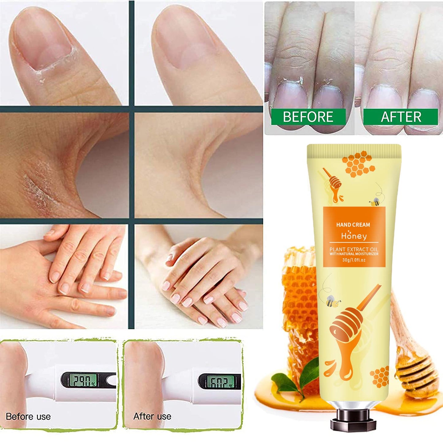 10 Pack Hand Cream for Dry Cracked Hands,Mothers Day Gifts,Teacher Appreciation Gifts,Nurses Week Gifts,Birthday Gifts for Women,Natural Plant Fragrance Mini Hand Lotion Moisturizing Hand Care Cream