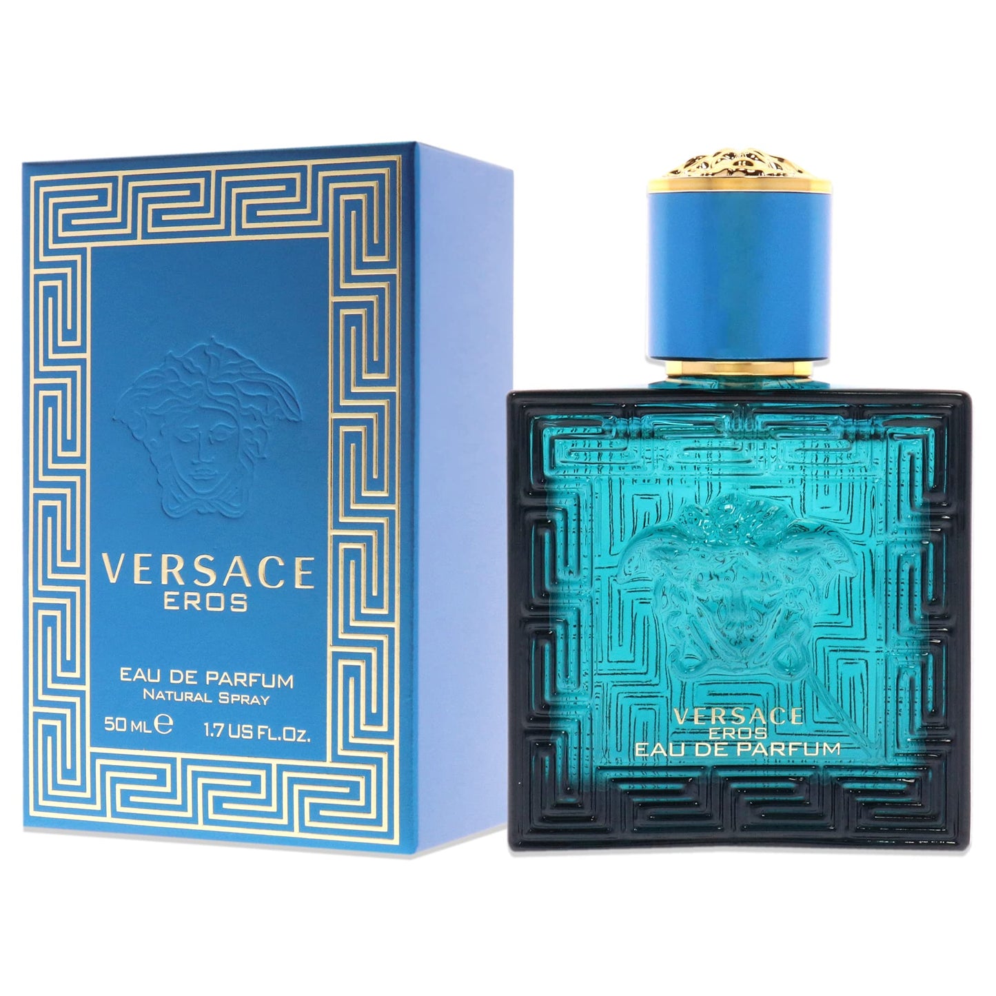 Versace Eros Parfum Spray for Men, 3.4 Ounce