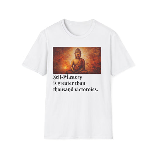 Zen Self-Mastery T-Shirt, Inspirational Quote Shirt, Mindfulness Tee, Gift for
