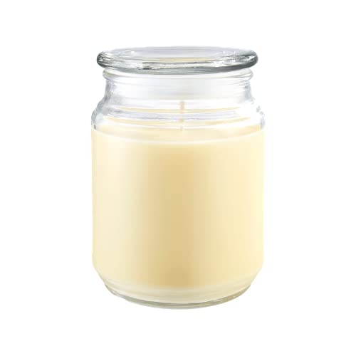 Candle-lite Scented Candles, Creamy Vanilla Swirl, 18 oz Jar, Proudly Poured in The USA, Aromatherapy Candle, Single-Wick with 110 Hours of Burn Time, Perfect for Creating a Relaxing Ambiance