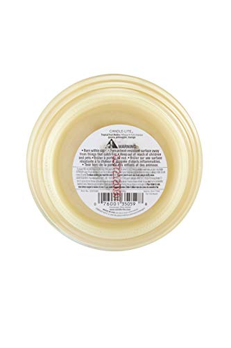 Candle-lite Scented Candles, Creamy Vanilla Swirl, 18 oz Jar, Proudly Poured in The USA, Aromatherapy Candle, Single-Wick with 110 Hours of Burn Time, Perfect for Creating a Relaxing Ambiance