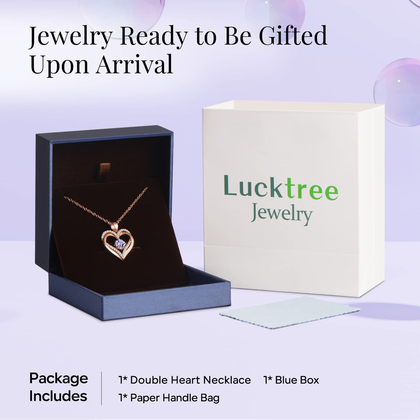 18K Rose Gold Necklaces for Women Birthday Gifts for Women Jewelry for Women Birthday Gifts for Wife Girlfriend Daughter Wife Birthday Gifts for Anniversary Mothers Day Christmas Valentines Gifts