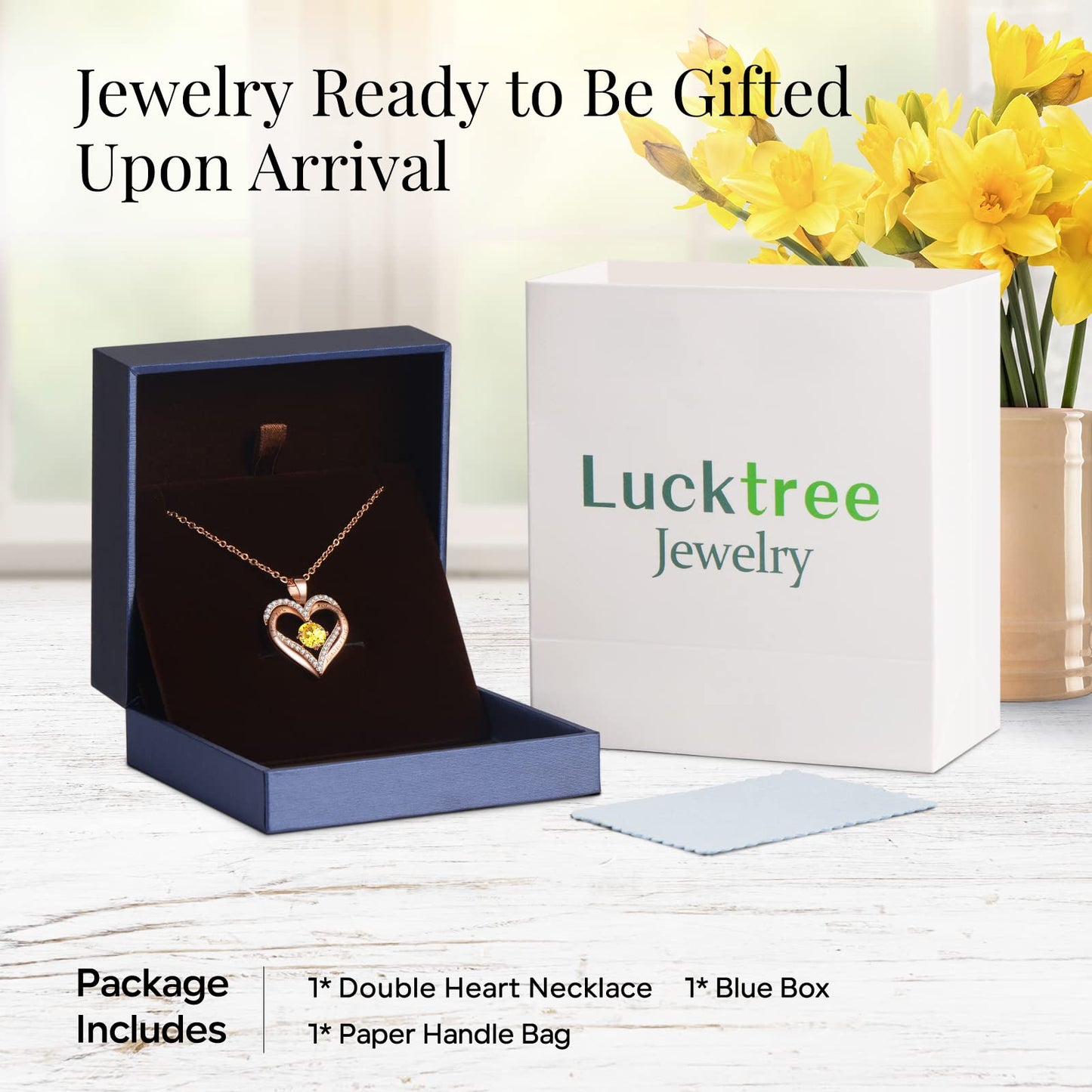 18K Rose Gold Necklaces for Women Birthday Gifts for Women Jewelry for Women Birthday Gifts for Wife Girlfriend Daughter Wife Birthday Gifts for Anniversary Mothers Day Christmas Valentines Gifts