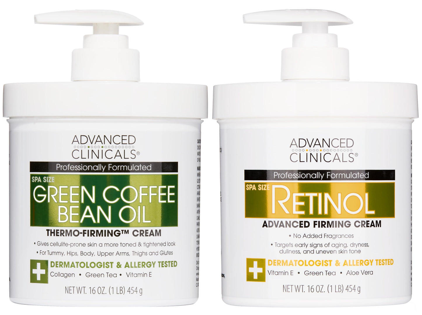 Advanced Clinicals Hyaluronic Acid Moisturizer Body Cream W/Vitamin E | Hydrating Cream & Body Lotion For Women & Men To Help Improve Look of Wrinkles, Dry Skin, Crepey Looking Skin, 16 Ounce