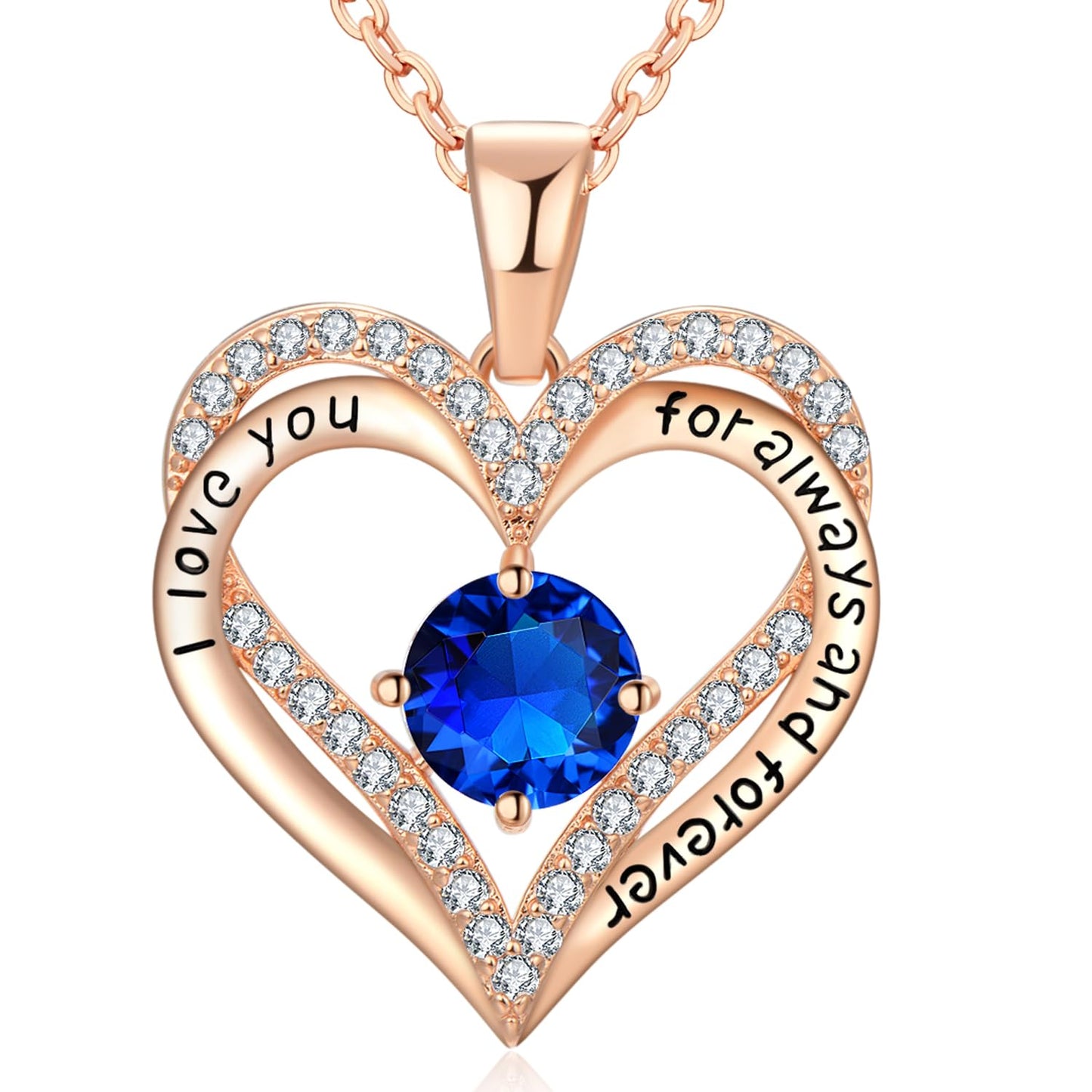 18K Rose Gold Necklaces for Women Birthday Gifts for Women Jewelry for Women Birthday Gifts for Wife Girlfriend Daughter Wife Birthday Gifts for Anniversary Mothers Day Christmas Valentines Gifts