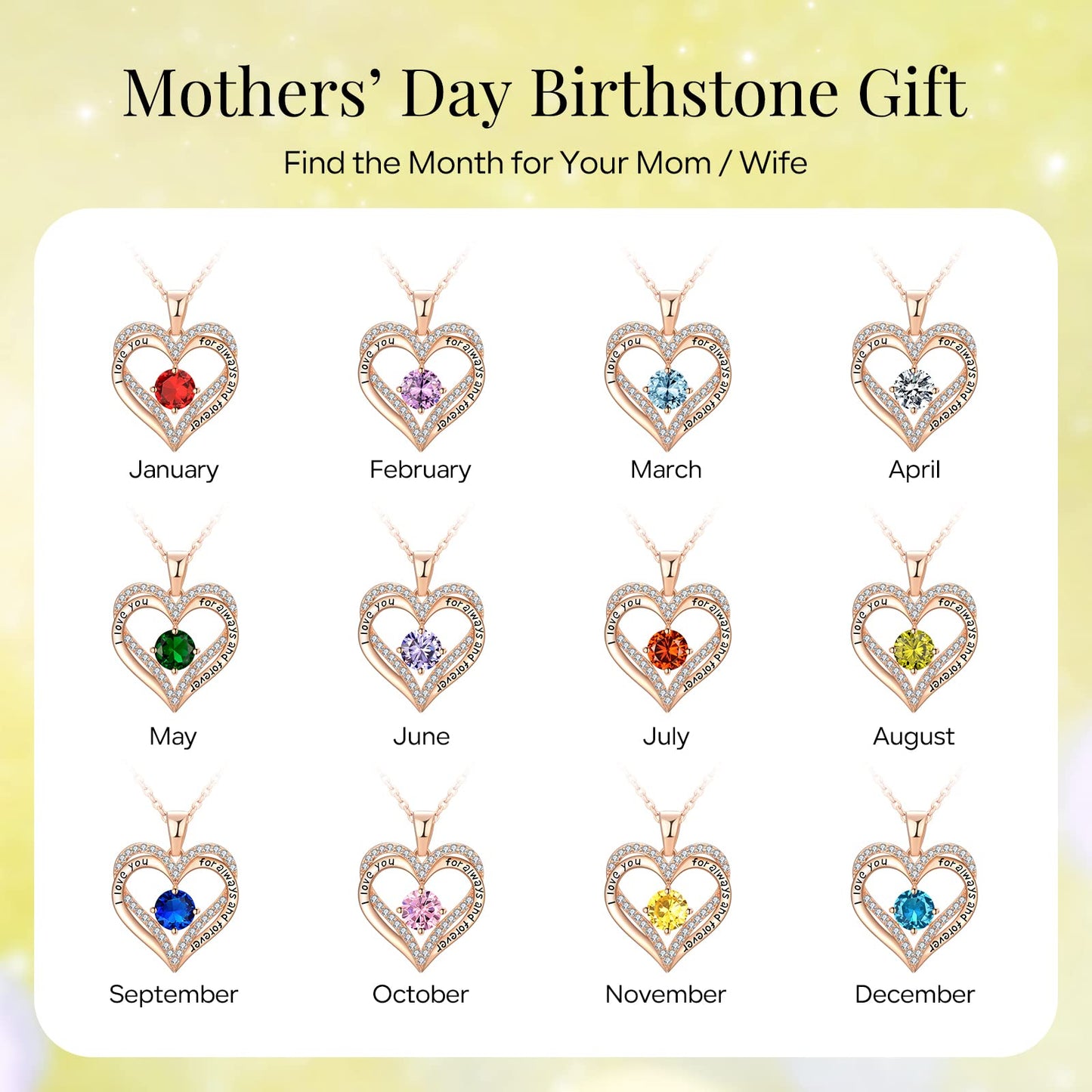 18K Rose Gold Necklaces for Women Birthday Gifts for Women Jewelry for Women Birthday Gifts for Wife Girlfriend Daughter Wife Birthday Gifts for Anniversary Mothers Day Christmas Valentines Gifts