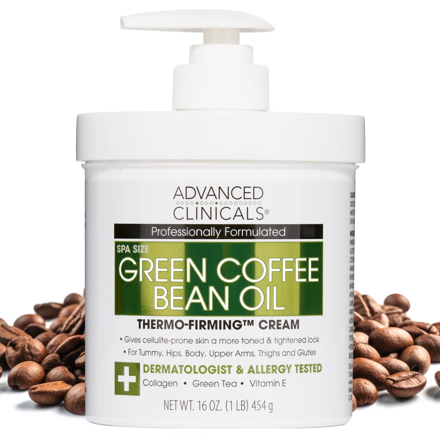 Advanced Clinicals Hyaluronic Acid Moisturizer Body Cream W/Vitamin E | Hydrating Cream & Body Lotion For Women & Men To Help Improve Look of Wrinkles, Dry Skin, Crepey Looking Skin, 16 Ounce