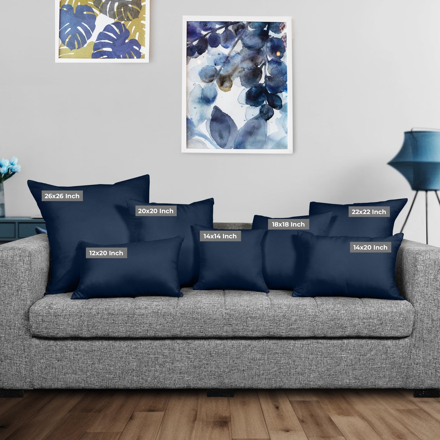 Utopia Bedding Throw Pillows Insert (Pack of 2, White) - 18 x 18 Inches Bed and Couch Pillows - Indoor Decorative Pillow